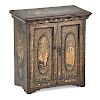 CHINESE EXPORT LACQUERED JEWELRY CABINET