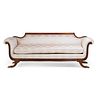 CLASSICAL STYLE MAHOGANY SETTEE