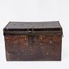 English  Leather Trunk