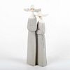 Nuns (Grey) 01014611a - Lladro Porcelain Figurine