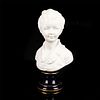 Limoges Tharaud Bisque Porcelain Bust, Young Boy