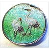 1 DIVISION ONE JAPANESE FOIL GIN BARI PICTORIAL BUTTON