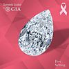 5.82 ct, D/FL, TYPE IIa Pear cut GIA Graded Diamond. Appraised Value: $1,396,800 