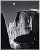 ANSEL ADAMS 'MOON AND HALF DOME' PRINTED BY ALAN ROSS