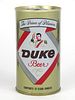 1965 Duke Beer 12oz Tab Top Can T60-13