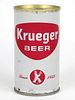 1967 Krueger Beer 12oz Tab Top Can T86-32
