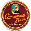 1933 Consumer's Beer 13 inch Serving Tray