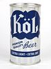 1960 Kol Beer (Tampa Florida) 12oz Flat Top Can 88-35