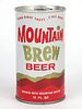 1968 Mountain Brew Beer 12oz Tab Top Can T95-09