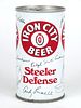 1972 Iron City Steelers Defense 12oz Tab Top Can T78-33