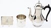2 Tiffany Sterling Articles & Silverplate Coffee Pot