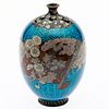 Japanese CloisonnÃ© Vase, Meiji Period