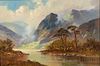 William Richards Jr., Highland Mountain Landscape, O/C