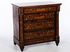 Dutch Marquetry Chest of Drawers, 19th Century