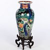Japanese Koransha Porcelain Vase, Meiji Period