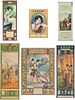 6 Chinese Chromo Litho Advertisements, C. 1930/40s