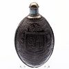 European Carved Coconut Flask, 18th Century