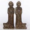 Two Chinese Stone Figures