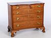 Chippendale Cherrywood Serpentine Chest of Drawers