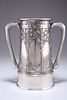DAVID VEASEY FOR LIBERTY & CO, A TUDRIC PEWTER LOVING CUP, no. 010, of two-