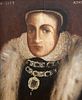 BRITISH SCHOOL, PORTRAIT OF A LADY (POSSIBLY MARY QUEEN OF SCOTS), inscribe
