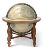AN AMERICAN 12-INCH GLOBE ON STAND, with cartouche inscribed "Joslin’s Terr