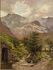 W. C. Shrubsole, Landscape with Mountains, O/C