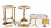 8 Brass Table Articles, 19th Century and Later