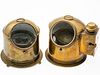 Two Brass Maritime Compasses