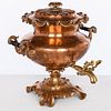 Russian Copper and Brass Samovar