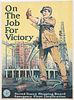 On the Job for Victory, WWI Poster