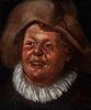 Modelled on ADRIAEN BROUWER (Belgium, 1605 - 1638). 20th century. 
"Man. 
Oil on canvas. 
Size: 33 x 28 cm; 52 x 47 cm (frame).