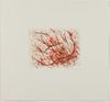 Louisa Chase "Untitled (Fire)" Etching