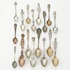 Grp:17 Native American Silver Souvenir Spoons