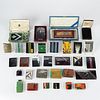Large Grp: Cigarette Cases and Lighters