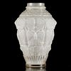 Etling Art Deco Butterfly Cut Glass Vase