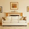 White Upholstered Sofa Dayton's