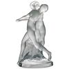 Lalique "Deux Danseuses" Crystal Sculpture