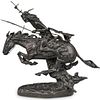 After Frederic Remington "Native Rider" Bronze