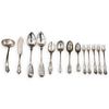 (13Pc) Antique Sterling Silver Grouping