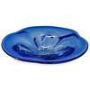 Murano Cobalt Blue Large Centerpiece Bowl