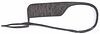 Wrought iron ember tongs, ca. 1800, with an engraved handle, 6 3/4'' l.