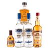 Lote de Ron y Tequila de México, Jamaica y Francia. Old Nick. Appleton. En presentaciones de 700 ml., 900 ml. Total de piezas: 5.