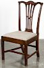 Pennsylvania Chippendale walnut dining chair, ca. 1780.
