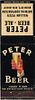 1933 Peter Beer 110mm long NJ-PETER-2 Self-Advertising