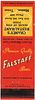 1936 Falstaff Beer 113mm long MO-FALS-8 Chaney's Restaurant House Of Fine Food 618 East 9th St. Mission Texas