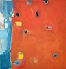 Juni Van Dyke, BFA, '90, Diploma '90, MAT '92 - Red Untitled Painting