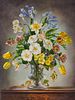 CECIL KENNEDY, (English, 1905-1997), Spring Flowers in Glass