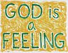 Jonathan Borofsky, God is a Feeling 