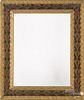 Carved and painted frame, ca. 1900, outside - 27'' x 22 3/4'', inside - 20'' x 15 1/2''.